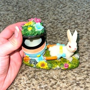 Bunny Knick knacks trinket and jewelry holder decor spring Easter